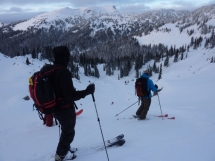 Valkyr Lodge ski terrain