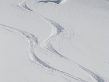 ski tracks