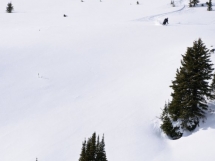 Ski touring in the Valkyrs